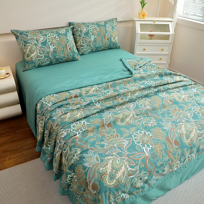 91家纺网 家纺一手货源 找家纺 （总）果洋2025新款夏被四件套