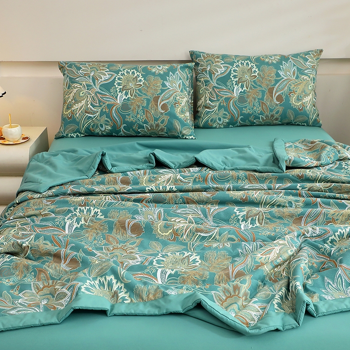 91家纺网 家纺一手货源 找家纺 （总）果洋2025新款夏被四件套