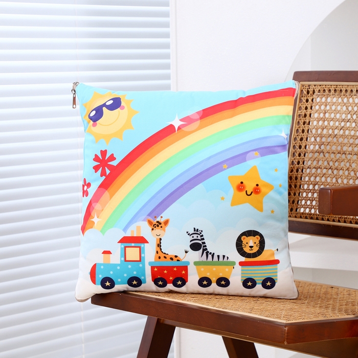 91家纺网 家纺一手货源 找家纺 （总）皇谱家纺2025新款卡通抱枕被儿童被车载抱被靠垫靠枕被