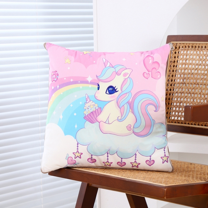 91家纺网 家纺一手货源 找家纺 （总）皇谱家纺2025新款卡通抱枕被儿童被车载抱被靠垫靠枕被