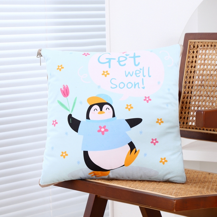 91家纺网 家纺一手货源 找家纺 （总）皇谱家纺2025新款卡通抱枕被儿童被车载抱被靠垫靠枕被