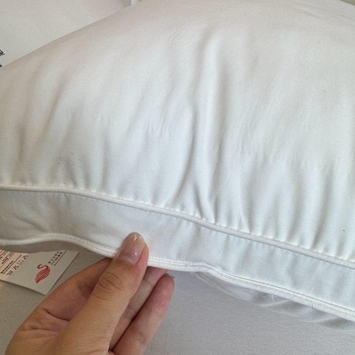 91家纺网 家纺一手货源 找家纺 （总）静若居羽绒被壳 2025新款七星级羽绒枕头枕芯高端羽绒枕