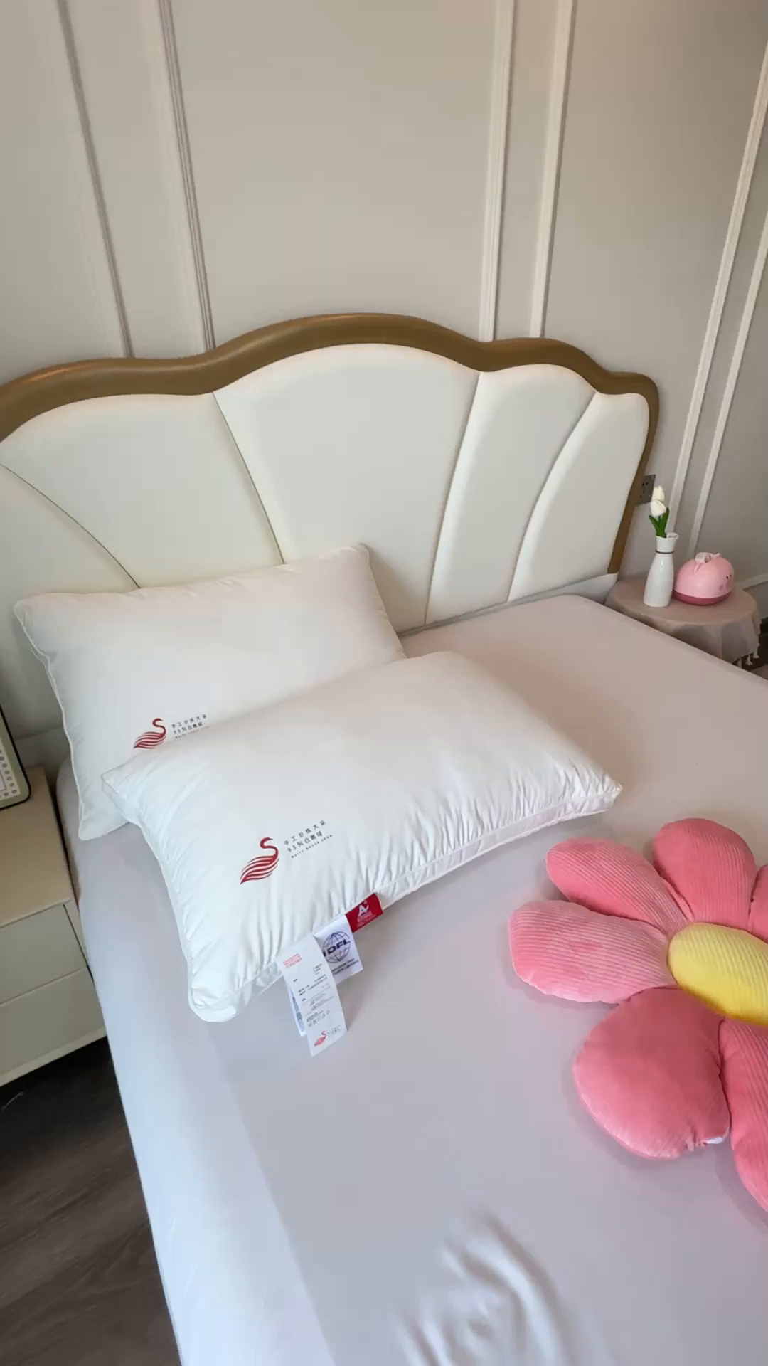 91家纺网 家纺一手货源 找家纺 （总）静若居羽绒被壳 2025新款七星级羽绒枕头枕芯高端羽绒枕