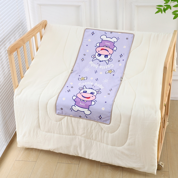 91家纺网 家纺一手货源 找家纺 皇谱家纺2025新款卡通抱枕被儿童被车载抱被靠垫靠枕被 亲亲牛