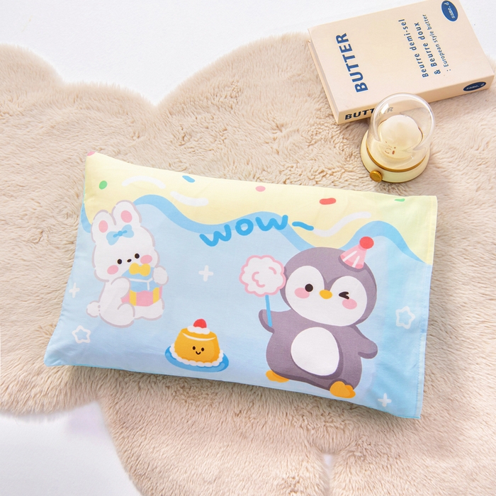 91家纺网 家纺一手货源 找家纺 鱼宝 2025新款全棉毛巾绣幼儿园套件三件套被子被芯 小象乐园