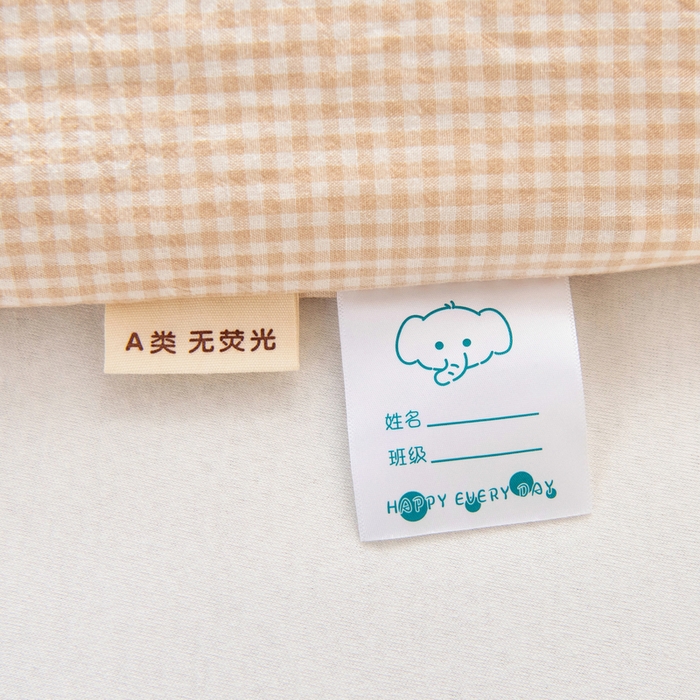 91家纺网 家纺一手货源 找家纺 鱼宝 2025新款全棉毛巾绣幼儿园套件三件套被子被芯 月亮卡卡