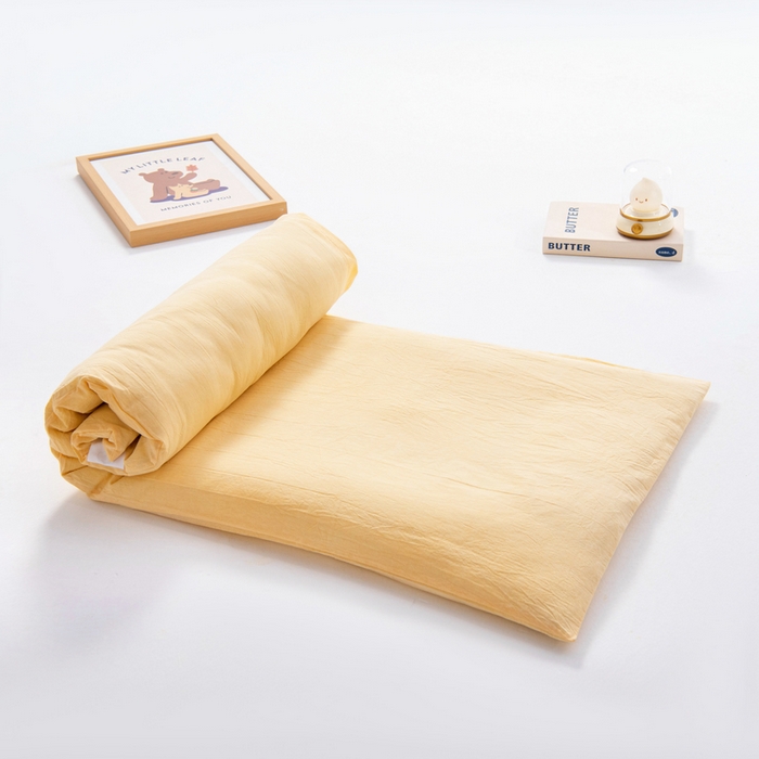 91家纺网 家纺一手货源 找家纺 鱼宝 2025新款全棉毛巾绣幼儿园套件三件套被子被芯 郊游鸭