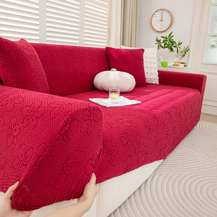 91家纺网 家纺一手货源 找家纺 （总）沐沐家纺 2026新款山茶沙发套