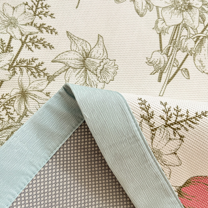 91家纺网 家纺一手货源 找家纺 小叮当家纺仓储工厂店 2025新款A类小清新卡通高品质冰藤印花床席款凉席席子-床席款 冰藤席-彼岸花开