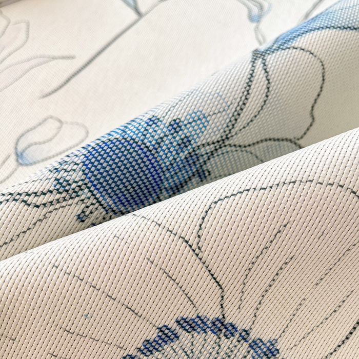 91家纺网 家纺一手货源 找家纺 小叮当家纺仓储工厂店 2025新款A类小清新卡通高品质冰藤印花床席款凉席席子-床席款 冰藤席-蓝梦里