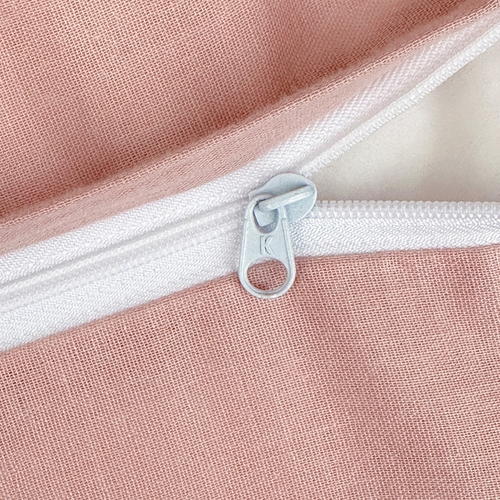 91家纺网 家纺一手货源 找家纺 乐美家纺 2025新款全棉纯棉法式双层纱花边四件套 暖阳绿意