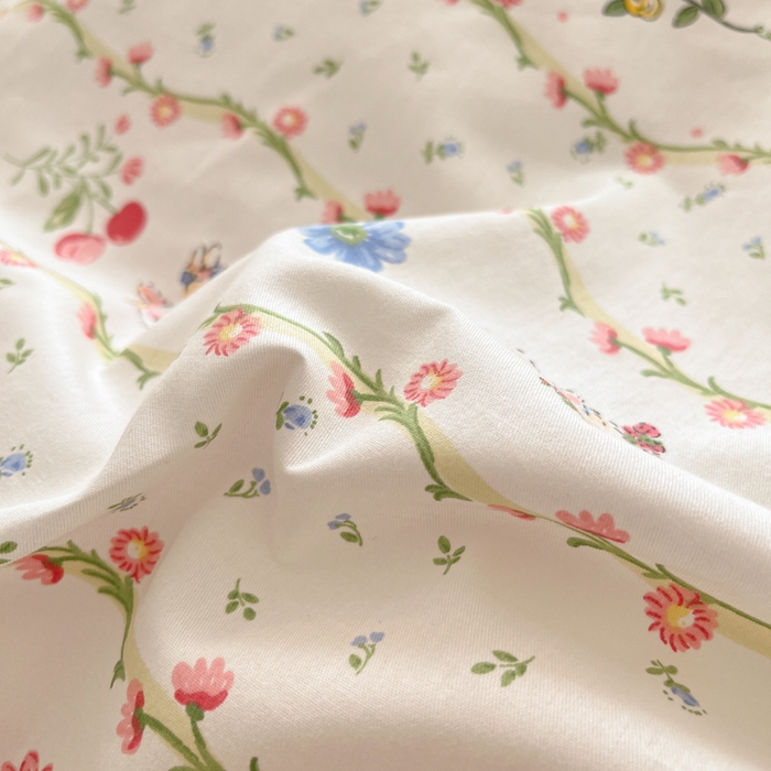 91家纺网 家纺一手货源 找家纺 富瑞阁 新款印花加厚加密13070全棉四件套（全尺寸）枝间梦