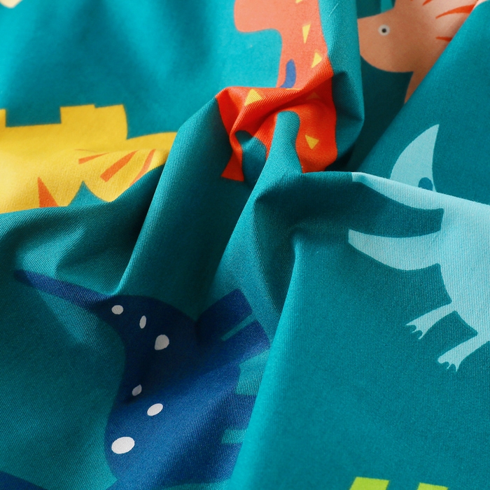 91家纺网 家纺一手货源 找家纺 小叮当家纺仓储工厂店 2025新款亲肤舒适儿童安抚豆豆枕枕头枕芯 恐龙派对