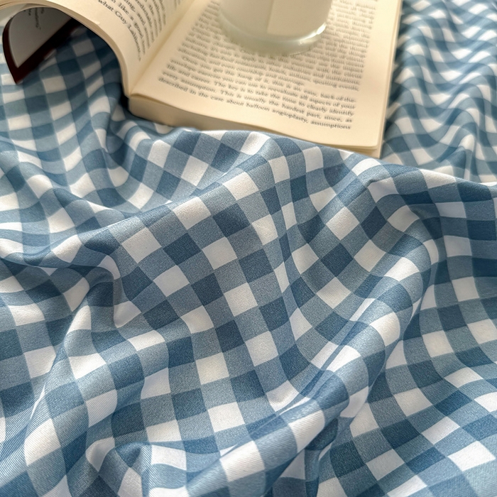 91家纺网 家纺一手货源 找家纺 （总）十一家居 2025年新款ins无印风A类云朵亲肤水洗棉单床单——眠语系列