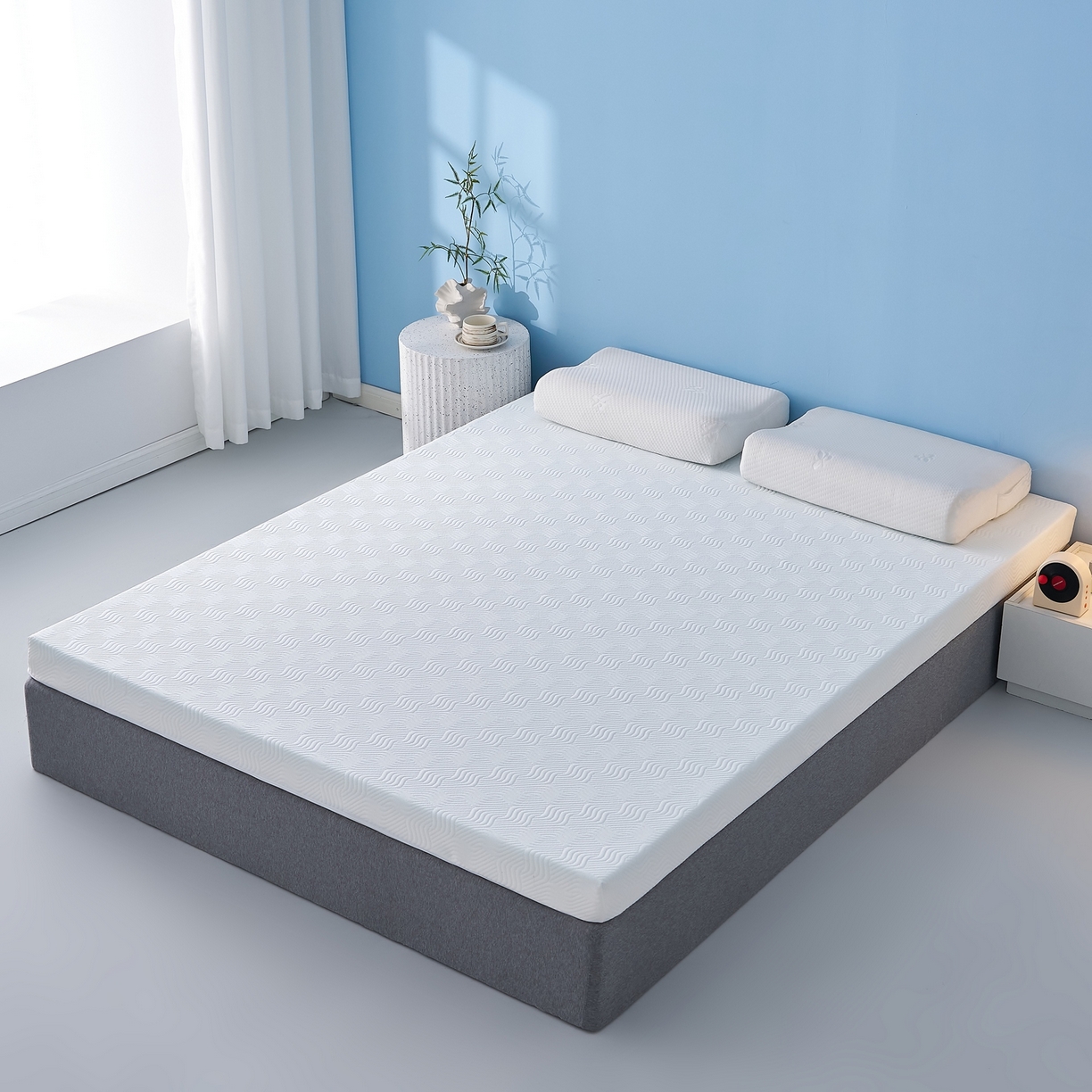 91家纺网 家纺一手货源 找家纺 （总）时奥家纺 2025新款云感记忆棉活套款床垫-成人款