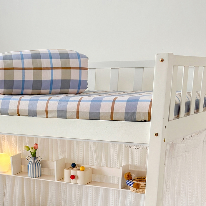 91家纺网 家纺一手货源 找家纺 拾物记 2025新款A类全棉纯棉棉印花学生床笠床笠单件单床笠 德罗克