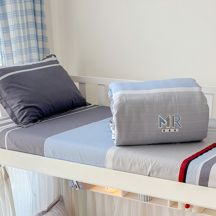 91家纺网 家纺一手货源 找家纺 拾物记 2025新款A类全棉纯棉棉印花学生床笠床笠单件单床笠 凡克