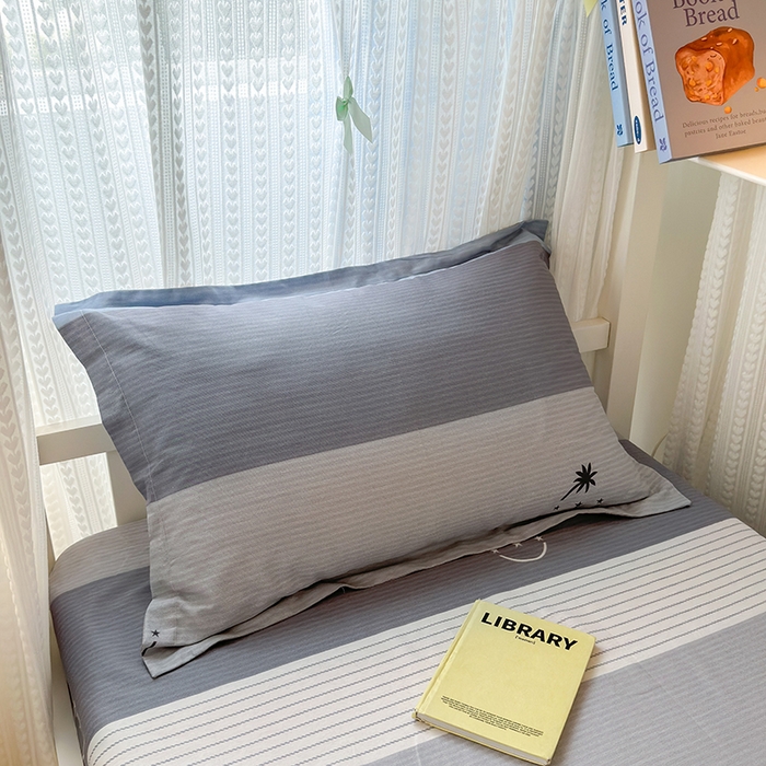 91家纺网 家纺一手货源 找家纺 拾物记 2025新款A类全棉纯棉棉印花学生床笠床笠单件单床笠 格利亚