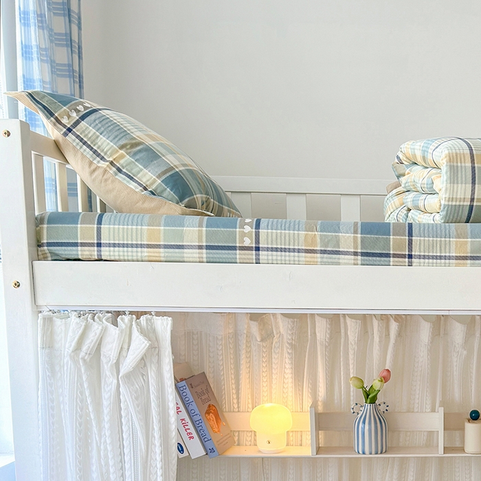 91家纺网 家纺一手货源 找家纺 拾物记 2025新款A类全棉纯棉棉印花学生床笠床笠单件单床笠 欢乐熊宝