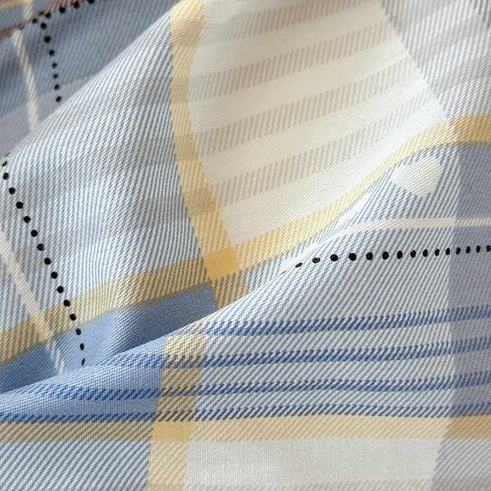 91家纺网 家纺一手货源 找家纺 拾物记 2025新款A类全棉纯棉棉印花学生床笠床笠单件单床笠 魅彩格