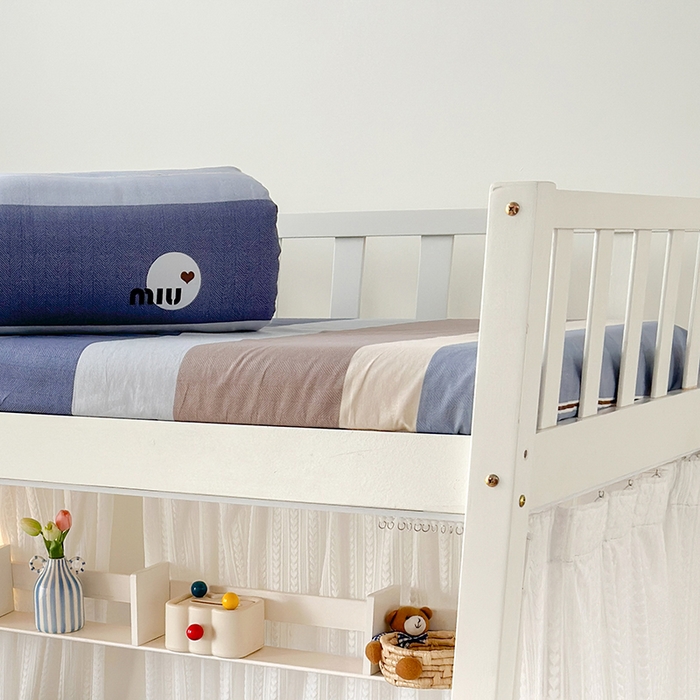 91家纺网 家纺一手货源 找家纺 拾物记 2025新款A类全棉纯棉棉印花学生床笠床笠单件单床笠 时尚慕斯