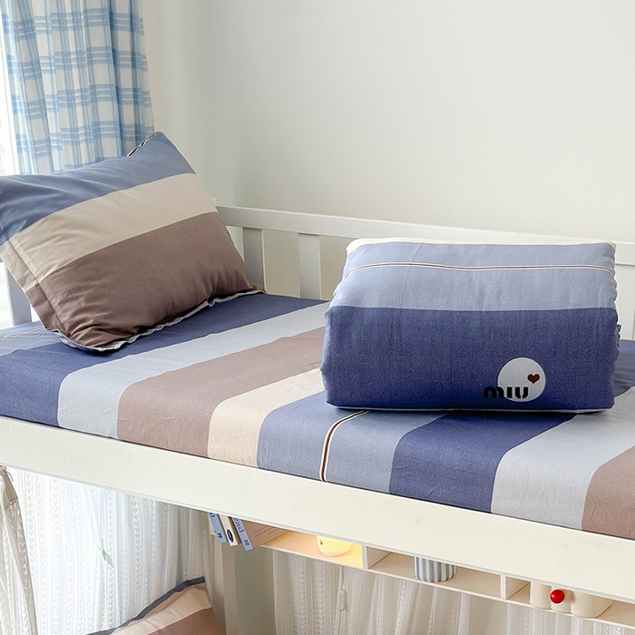 91家纺网 家纺一手货源 找家纺 拾物记 2025新款A类全棉纯棉棉印花学生床笠床笠单件单床笠 时尚慕斯