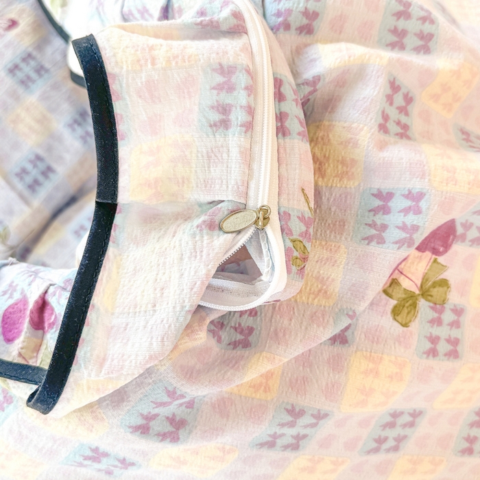 91家纺网 家纺一手货源 找家纺 上尚居 2025新款简约时尚木棉云感皱皱纱四件套 森田园野