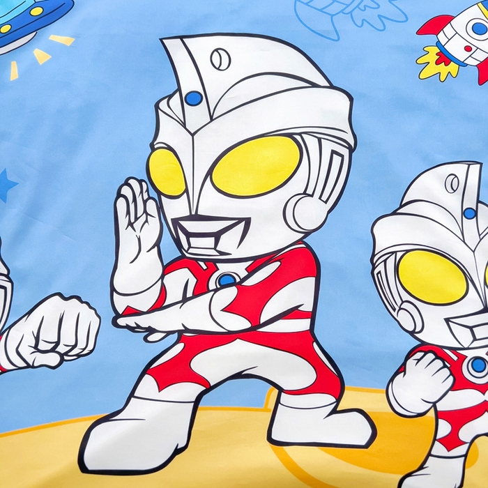 91家纺网 家纺一手货源 找家纺 吉咪兔家纺 2025新款正版奥特曼全棉纯棉幼儿园三件套儿童被褥六件套宝宝午睡入园婴儿床上用品 光之艾斯