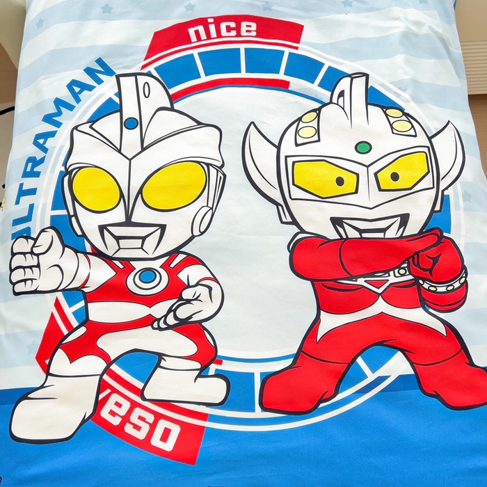 91家纺网 家纺一手货源 找家纺 吉咪兔家纺 2025新款正版奥特曼全棉纯棉幼儿园三件套儿童被褥六件套宝宝午睡入园婴儿床上用品 泰罗艾斯