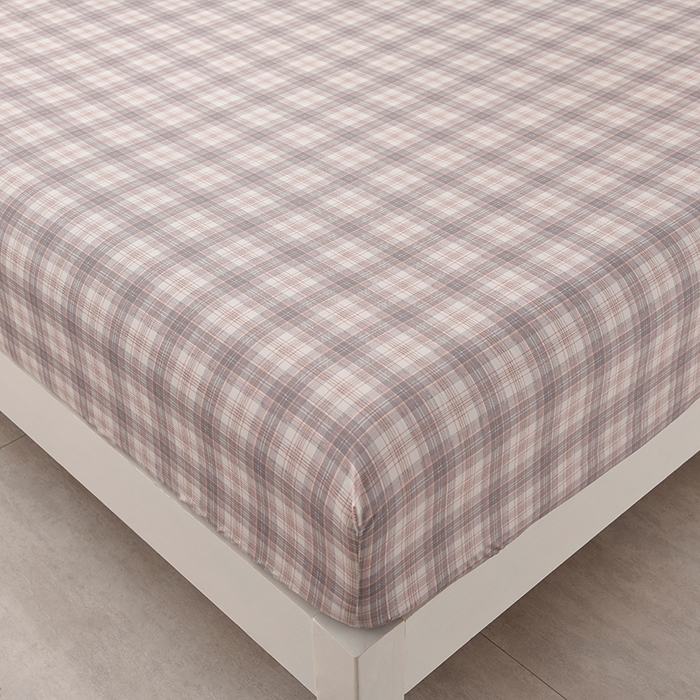 91家纺网 家纺一手货源 找家纺 圣楚家纺 2025新款清新水洗床笠 晨晓