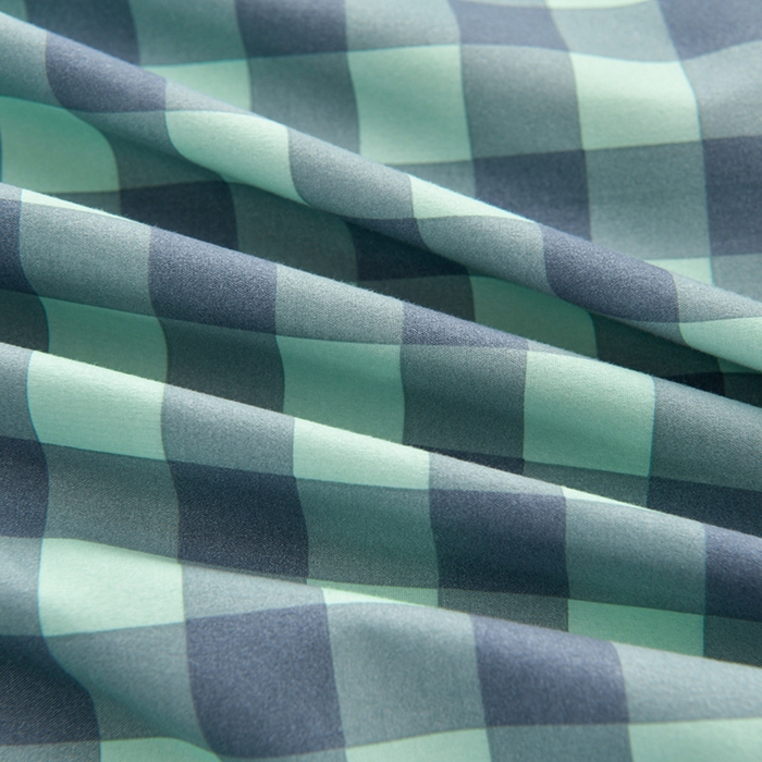 91家纺网 家纺一手货源 找家纺 圣楚家纺 2025新款清新水洗床笠 夜曲