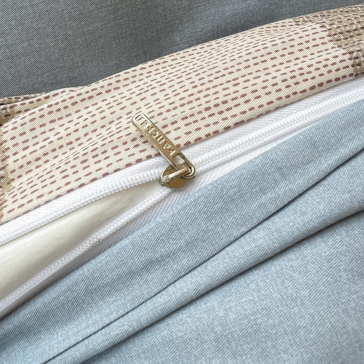 91家纺网 家纺一手货源 找家纺 涵宸2025新款全棉宿舍学生款三件套四件套 格律-兰