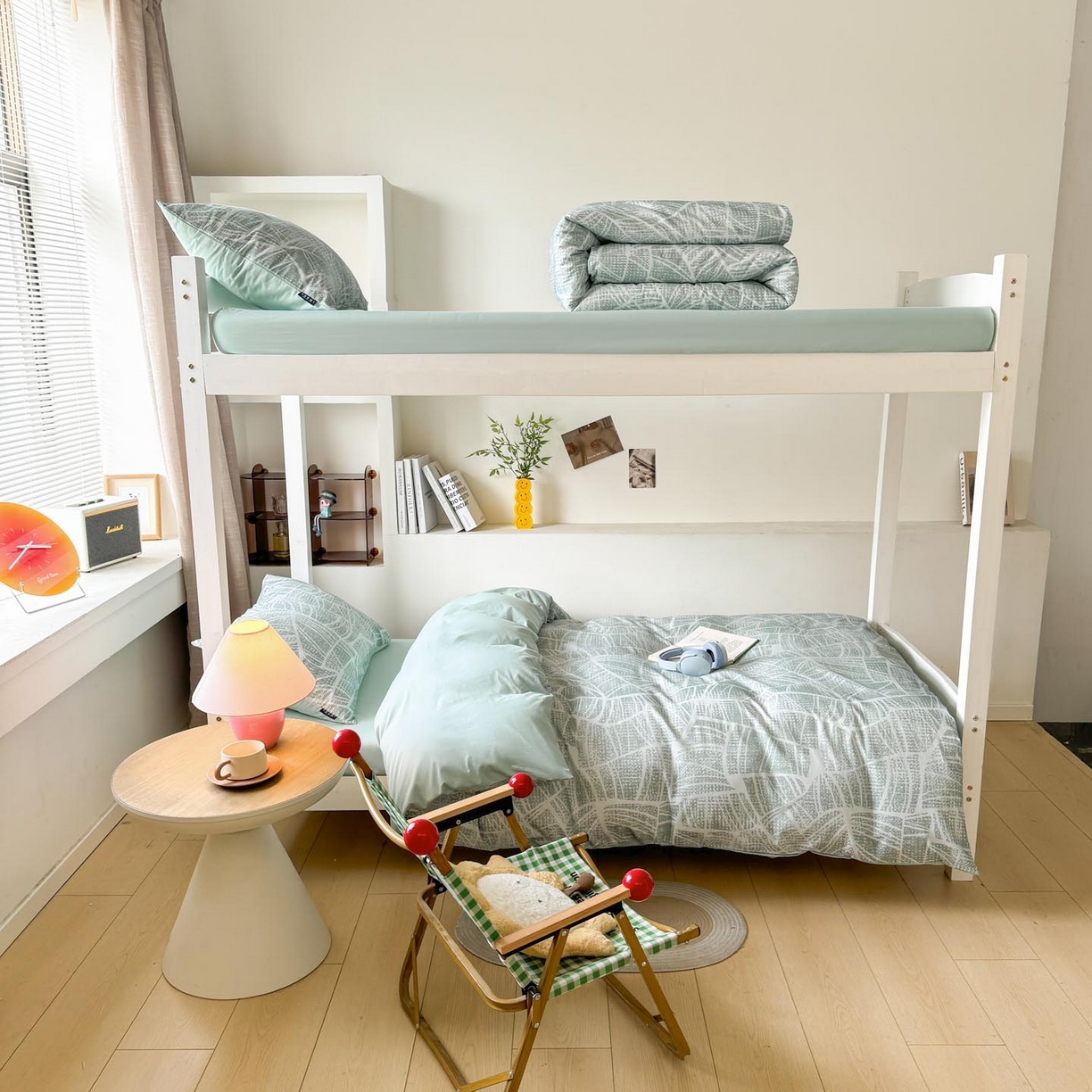 91家纺网 家纺一手货源 找家纺 涵宸2025新款全棉宿舍学生款三件套四件套 未来矩阵