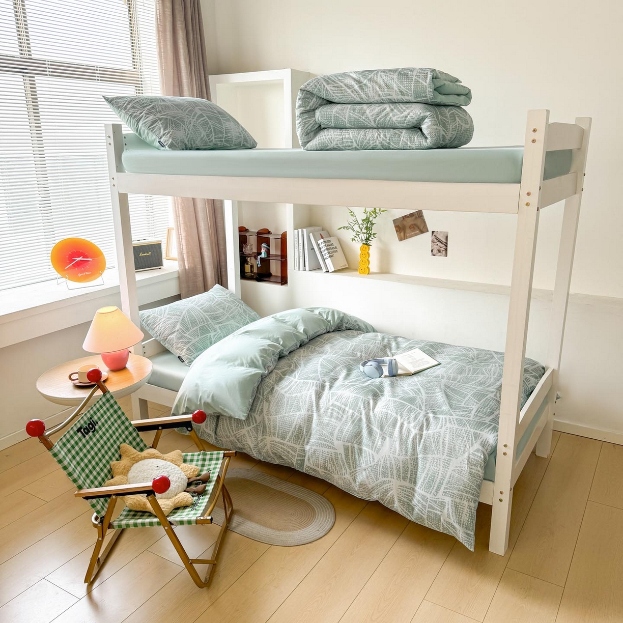 91家纺网 家纺一手货源 找家纺 涵宸2025新款全棉宿舍学生款三件套四件套 未来矩阵