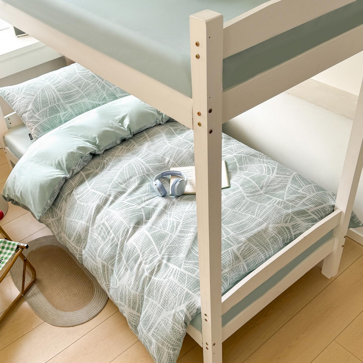 91家纺网 家纺一手货源 找家纺 涵宸2025新款全棉宿舍学生款三件套四件套 未来矩阵