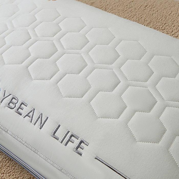 91家纺网 家纺一手货源 找家纺 织布人 2025新款枕芯亲肤立体刺绣舒睡护颈枕头枕芯学生宿舍成人家用酒店枕芯 立体舒睡枕 48x74cm中枕/只