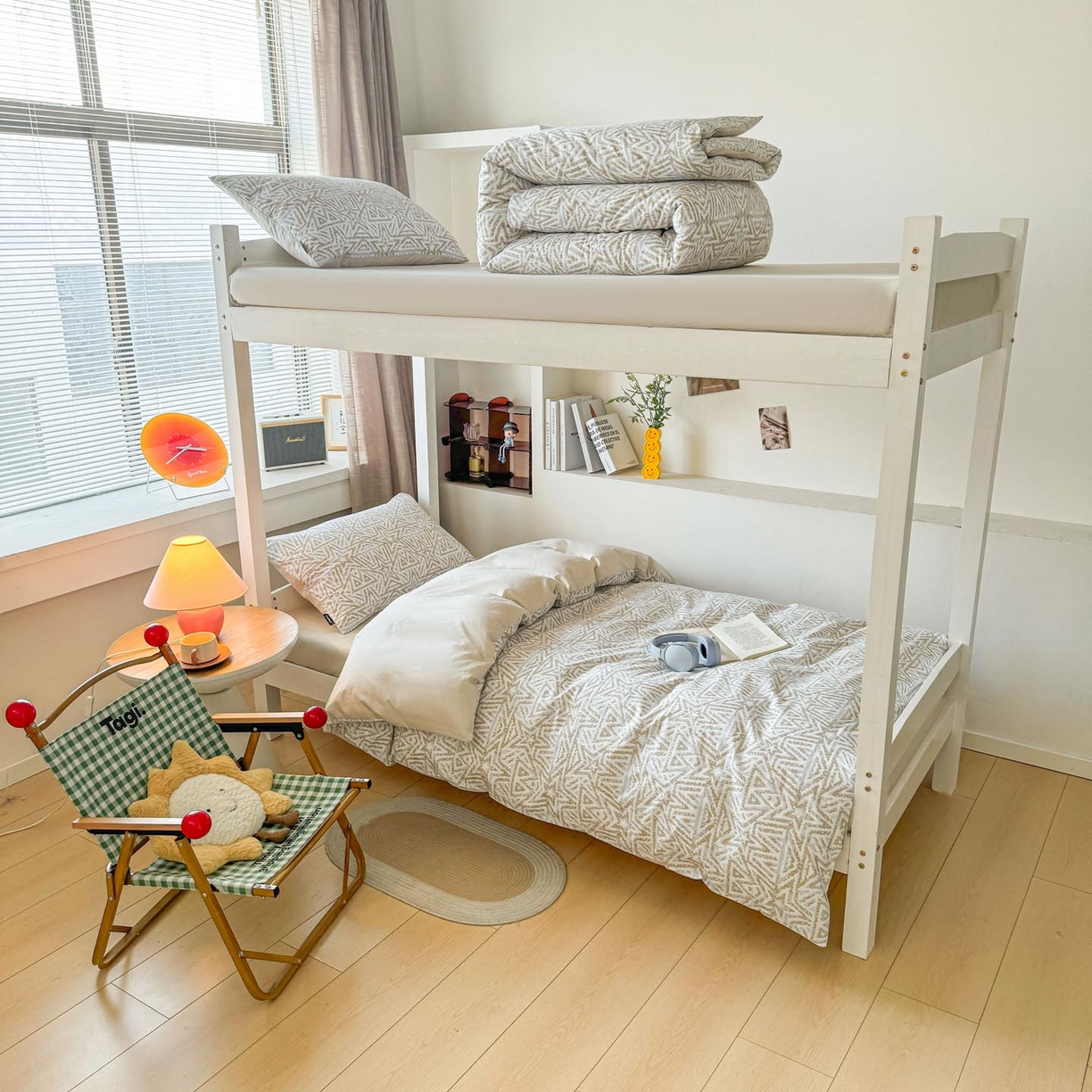 91家纺网 家纺一手货源 找家纺 涵宸2025新款全棉宿舍学生款三件套四件套 星季