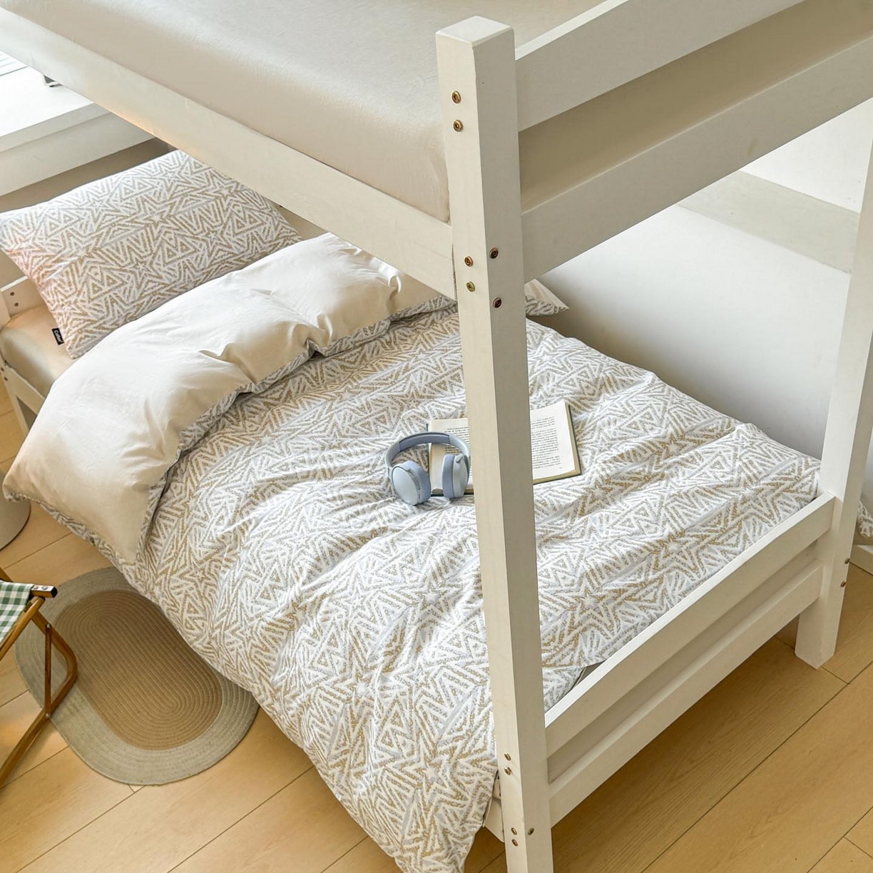 91家纺网 家纺一手货源 找家纺 涵宸2025新款全棉宿舍学生款三件套四件套 星季