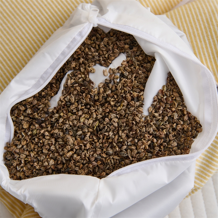 91家纺网 家纺一手货源 找家纺 织布人 2025新款荞麦枕A类纯棉条纹无印风组合牵引颈椎枕头枕芯荞麦护颈枕芯 咖色 三角35x16cm 方枕35x20cm组合枕/只