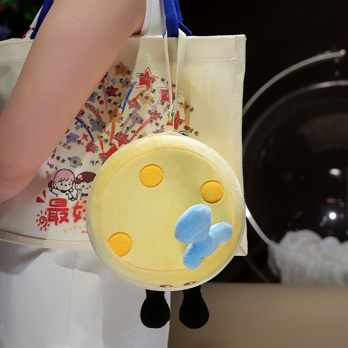 91家纺网 家纺一手货源 找家纺 仟亿莱 2025春夏新款美食系列记忆棉U枕套盒 套盒U枕芝士 17X20cm盒子/个