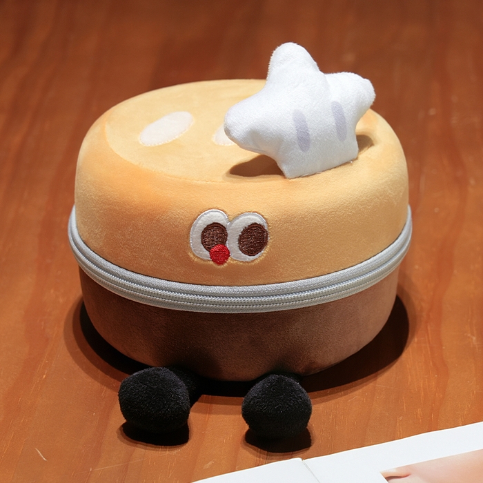 91家纺网 家纺一手货源 找家纺 仟亿莱 2025春夏新款美食系列记忆棉U枕套盒 套盒U枕面包 35X38cmU枕/只