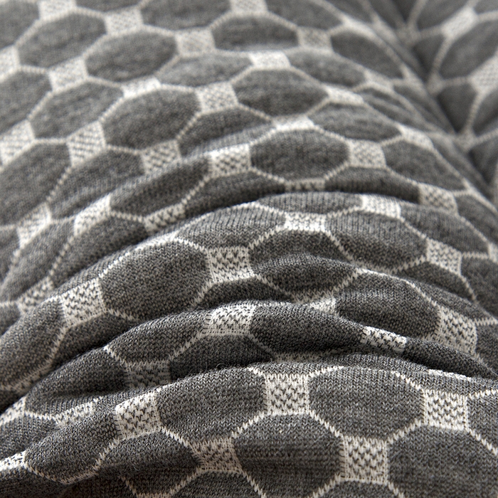 91家纺网 家纺一手货源 找家纺 织布人 2025新款枕芯针织圆柱按摩SPA颈椎养护牵引枕头枕芯家用防落枕枕芯 黑色 40x65cm 中枕/只