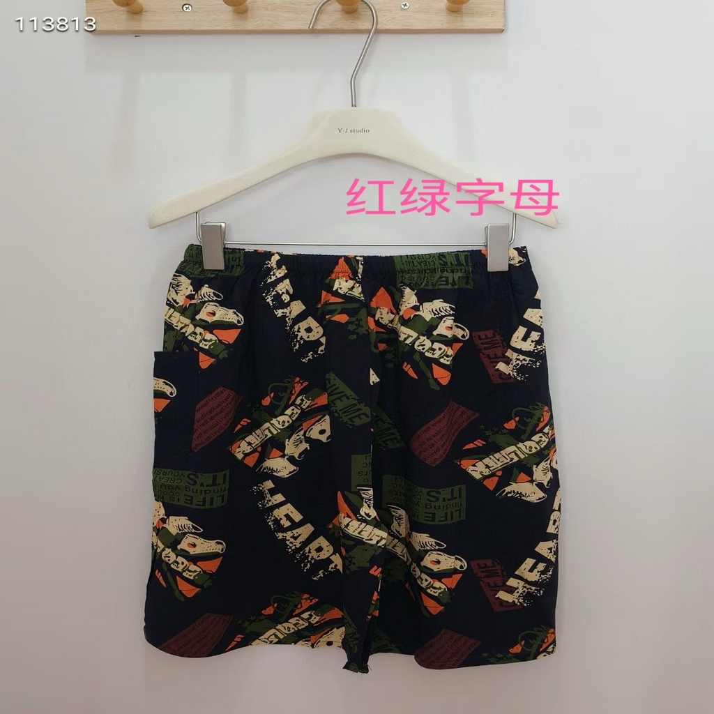 91家纺网 家纺一手货源 找家纺 （总）妍景家居生活馆 2025春夏新款男士绵绸裤