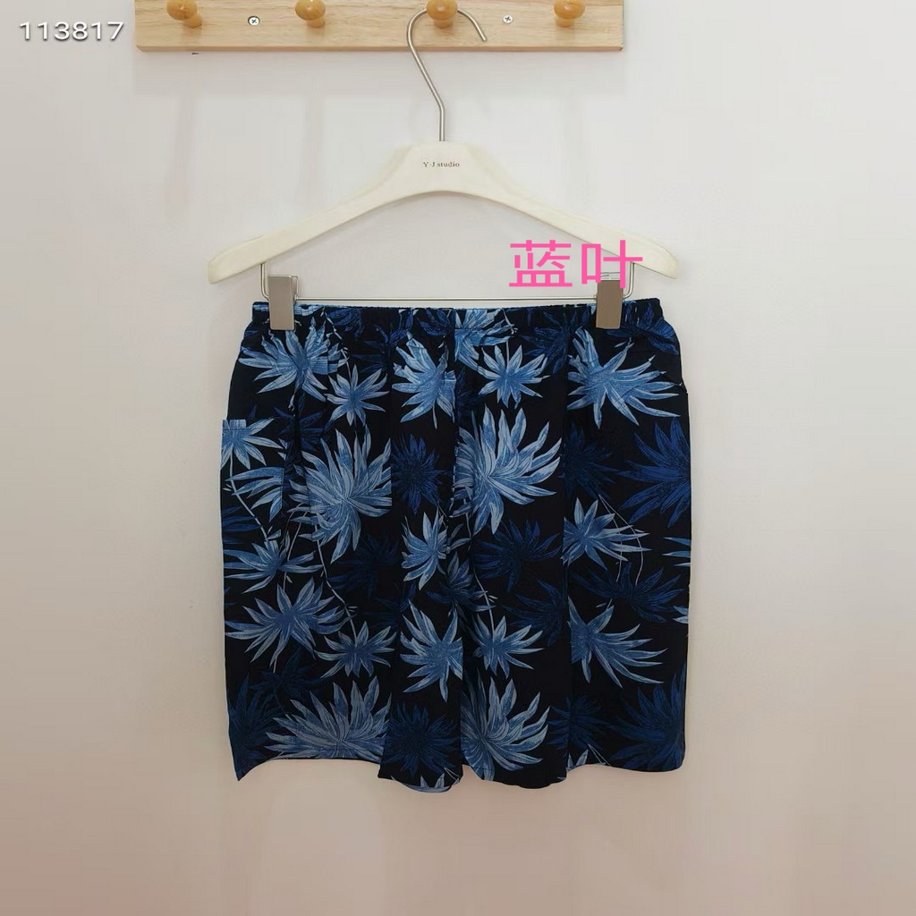 91家纺网 家纺一手货源 找家纺 （总）妍景家居生活馆 2025春夏新款男士绵绸裤