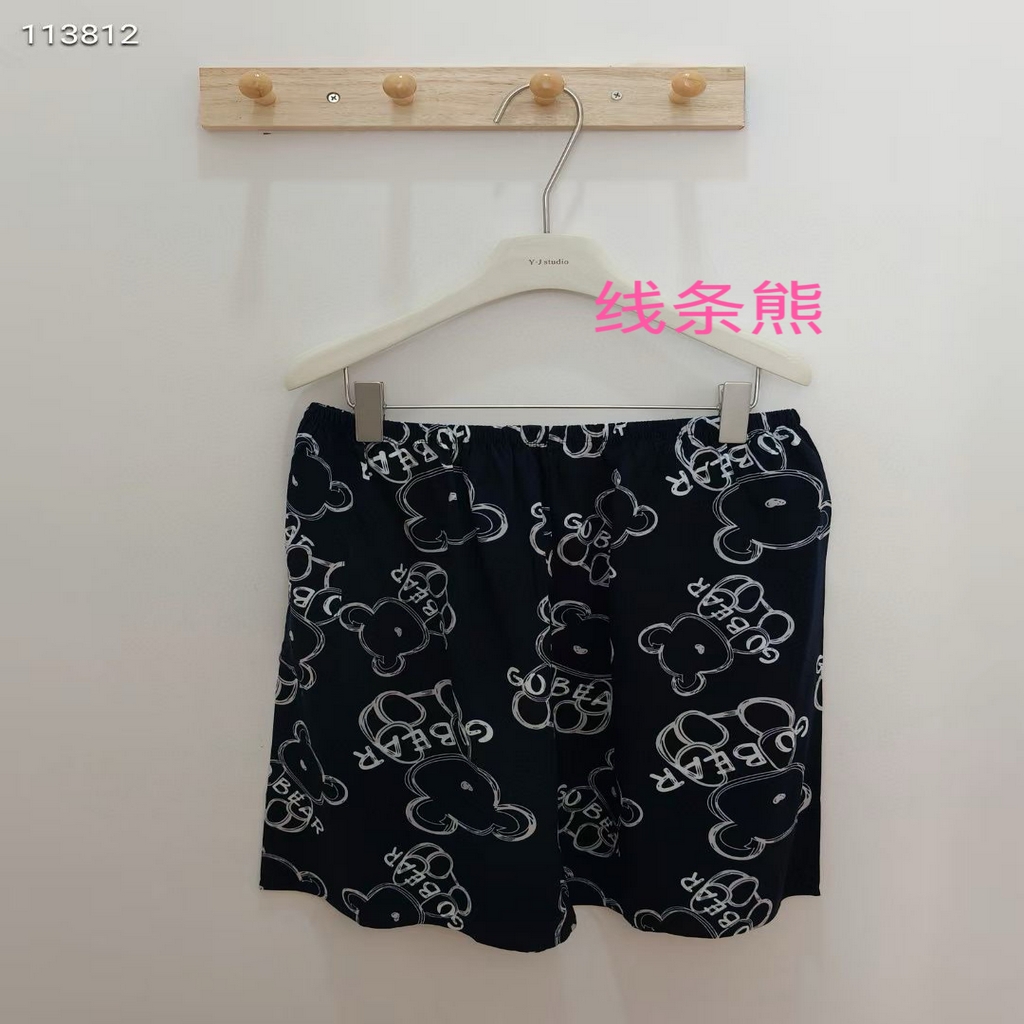 91家纺网 家纺一手货源 找家纺 （总）妍景家居生活馆 2025春夏新款男士绵绸裤