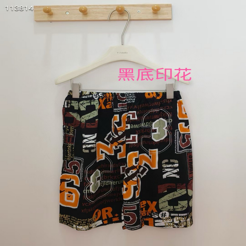 91家纺网 家纺一手货源 找家纺 （总）妍景家居生活馆 2025春夏新款男士绵绸裤