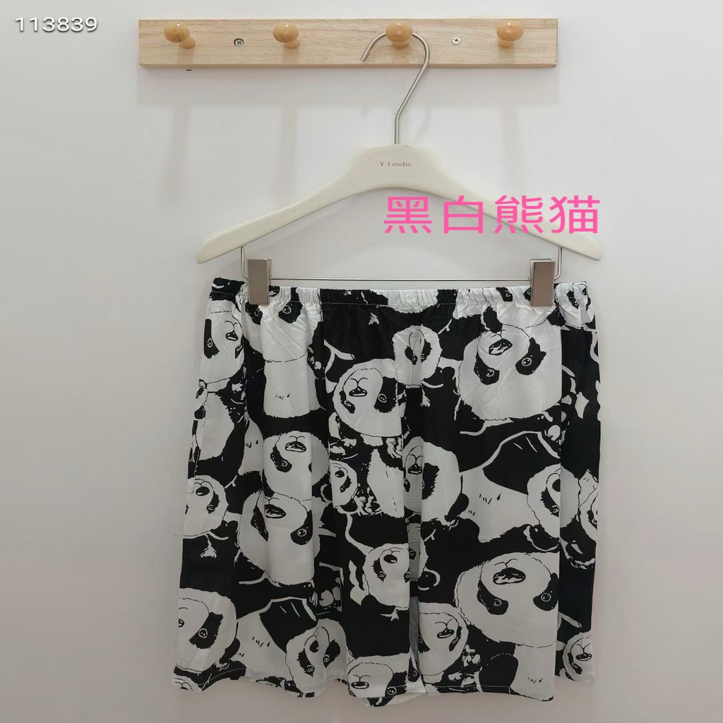 91家纺网 家纺一手货源 找家纺 （总）妍景家居生活馆 2025春夏新款男士绵绸裤