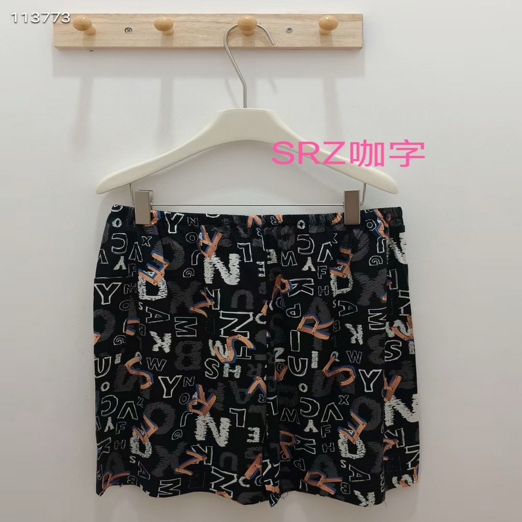 91家纺网 家纺一手货源 找家纺 （总）妍景家居生活馆 2025春夏新款男士绵绸裤