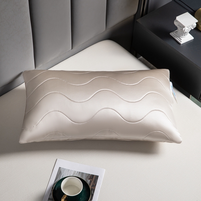 91家纺网 家纺一手货源 找家纺 （总）糖果枕芯2025新款轻奢硅胶枕芯羽丝绒枕头