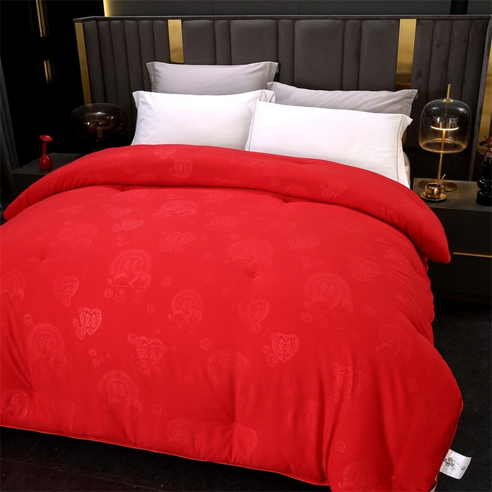 91家纺网 家纺一手货源 找家纺 （总）恒鑫家纺 2025新款全棉提花蚕丝被被子被芯